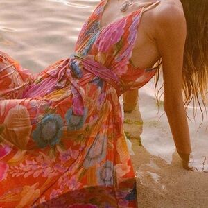 SPELL Painters Garden Dress